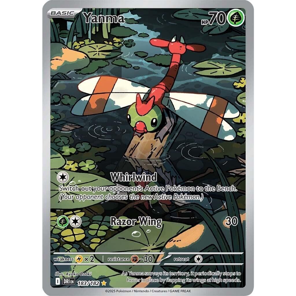Image for Yanma (183/182) (DRI) - Pokemon