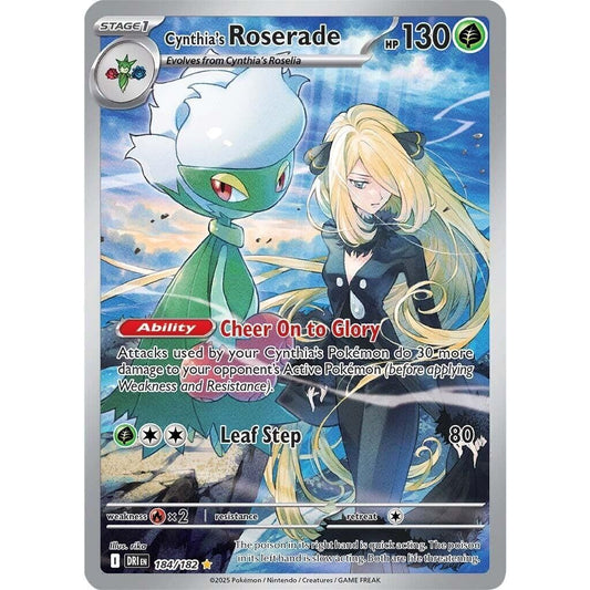 Image for Cynthia's Roserade (184/182) (DRI) - Pokemon
