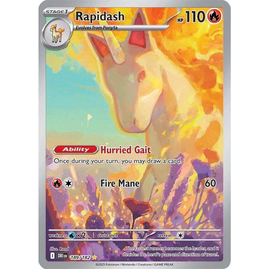 Image for Rapidash (189/182) (DRI) - Pokemon
