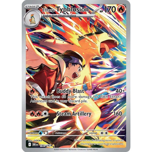 Image for Ethan's Typhlosion (190/182) (DRI) - Pokemon