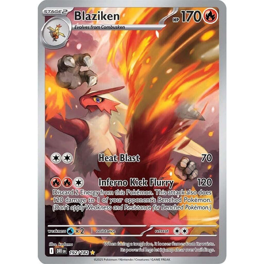 Image for Blaziken (192/182) (DRI) - Pokemon