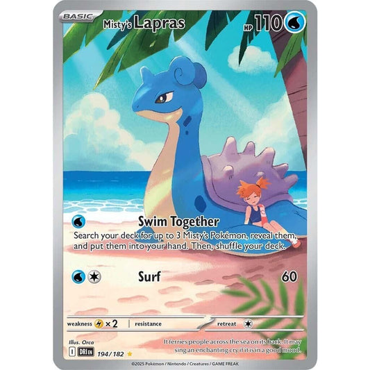 Image for Misty's Lapras (194/182) (DRI) - Pokemon