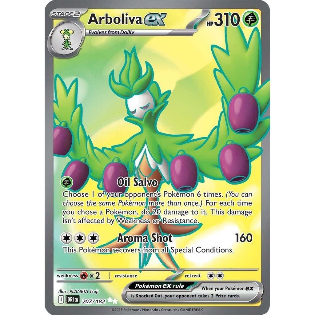 Image for Arboliva ex (207/182) (DRI) - Pokemon