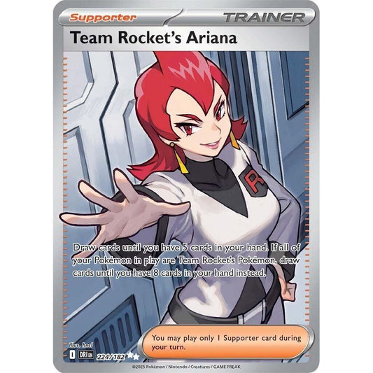 Image for Team Rocket's Ariana (224/182) (DRI) - Pokemon