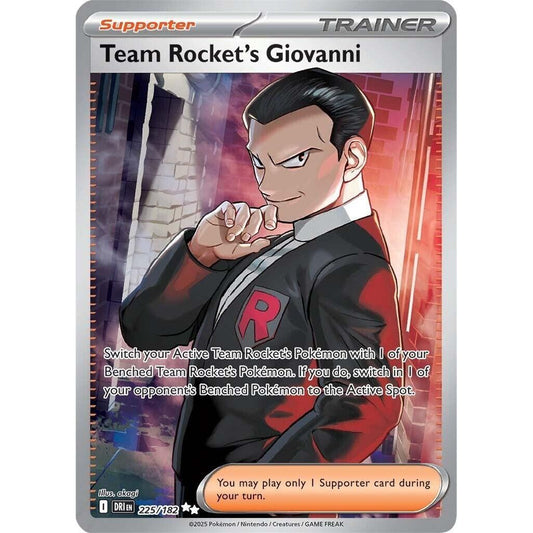 Image for Team Rocket's Giovanni (225/182) (DRI) - Pokemon