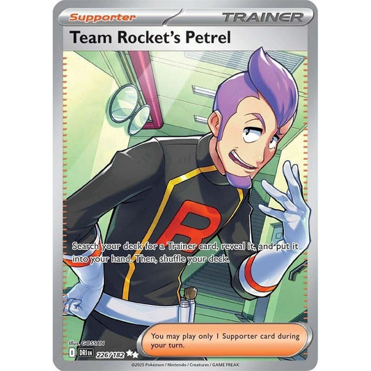 Image for Team Rocket's Petrel (226/182) (DRI) - Pokemon