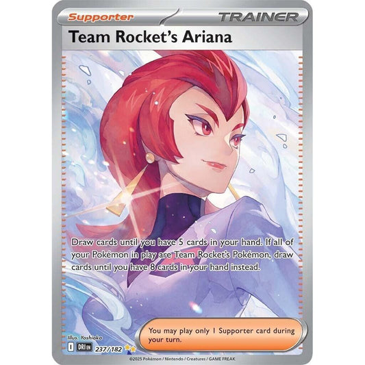 Image for Team Rocket's Ariana (237/182) (DRI) - Pokemon