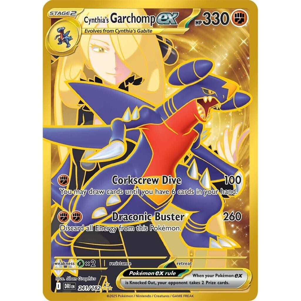 Image for Cynthia's Garchomp ex (241/182) (DRI) - Pokemon