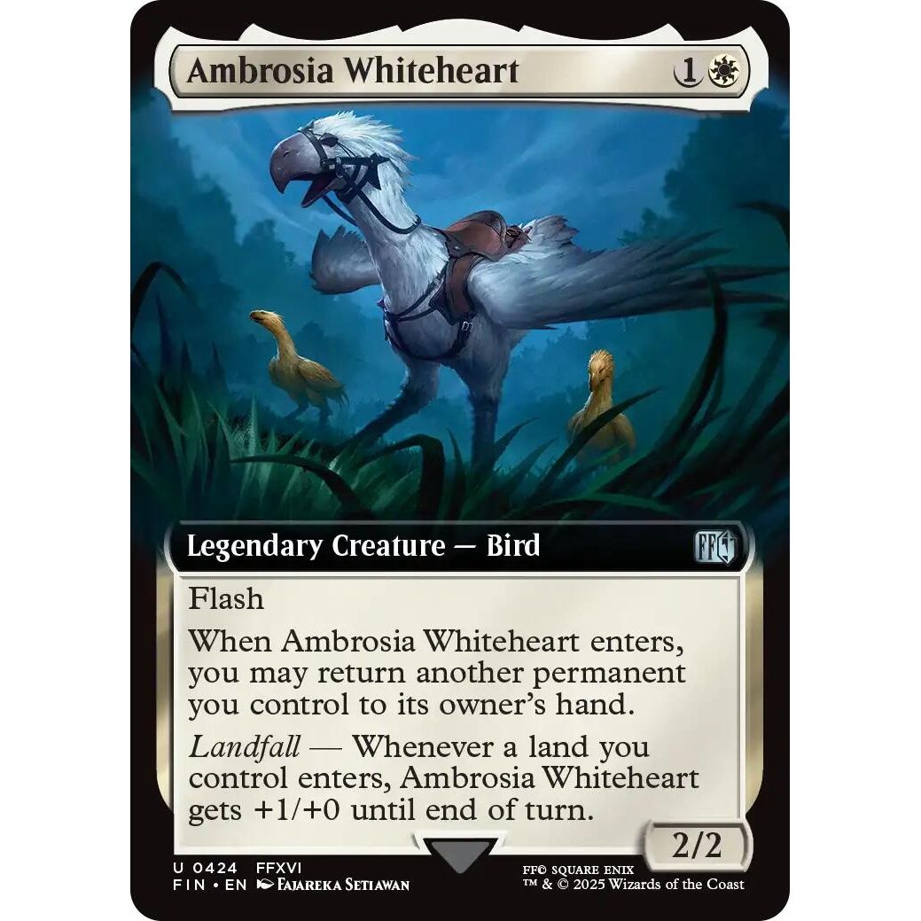 Image for Ambrosia Whiteheart (Extended Art) (424) (FIN) - Magic: The Gathering
