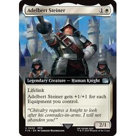 Adelbert Steiner (Extended Art) - Final Fantasy TCG (626)