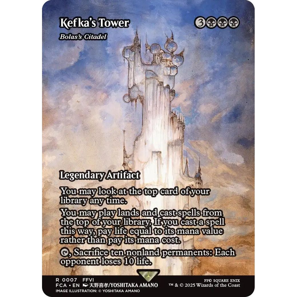 Image for Kefka's Tower - Bolas's Citadel (Showcase) (7) (FCA) - Magic: The Gathering
