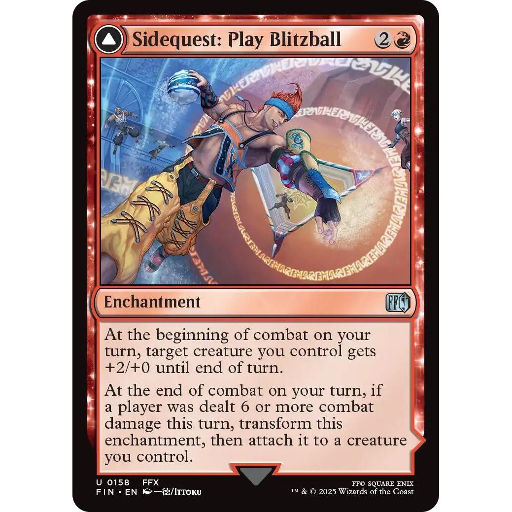 Image for Sidequest: Play Blitzball (158) (FIN) - Magic: The Gathering