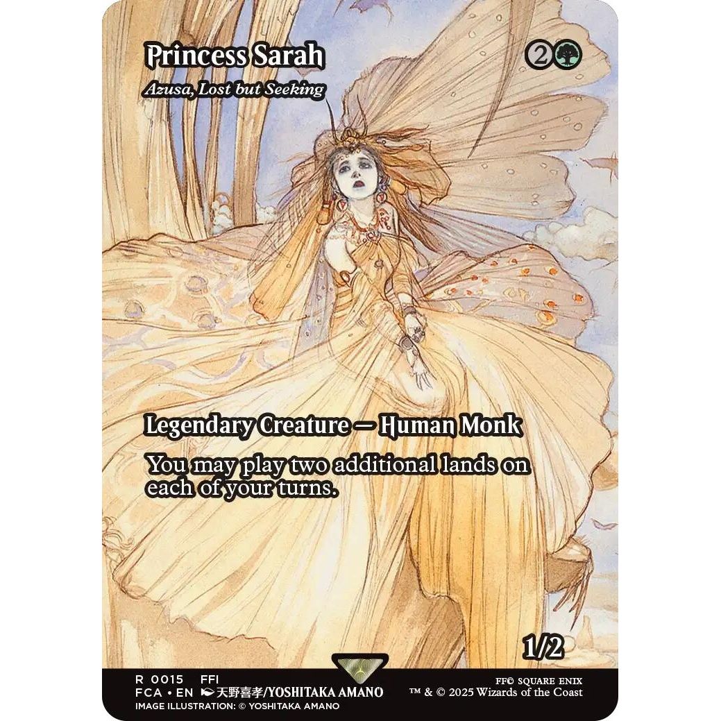 Image for Princess Sarah - Azusa, Lost but Seeking (Showcase) (15) (FCA) - Magic: The Gathering
