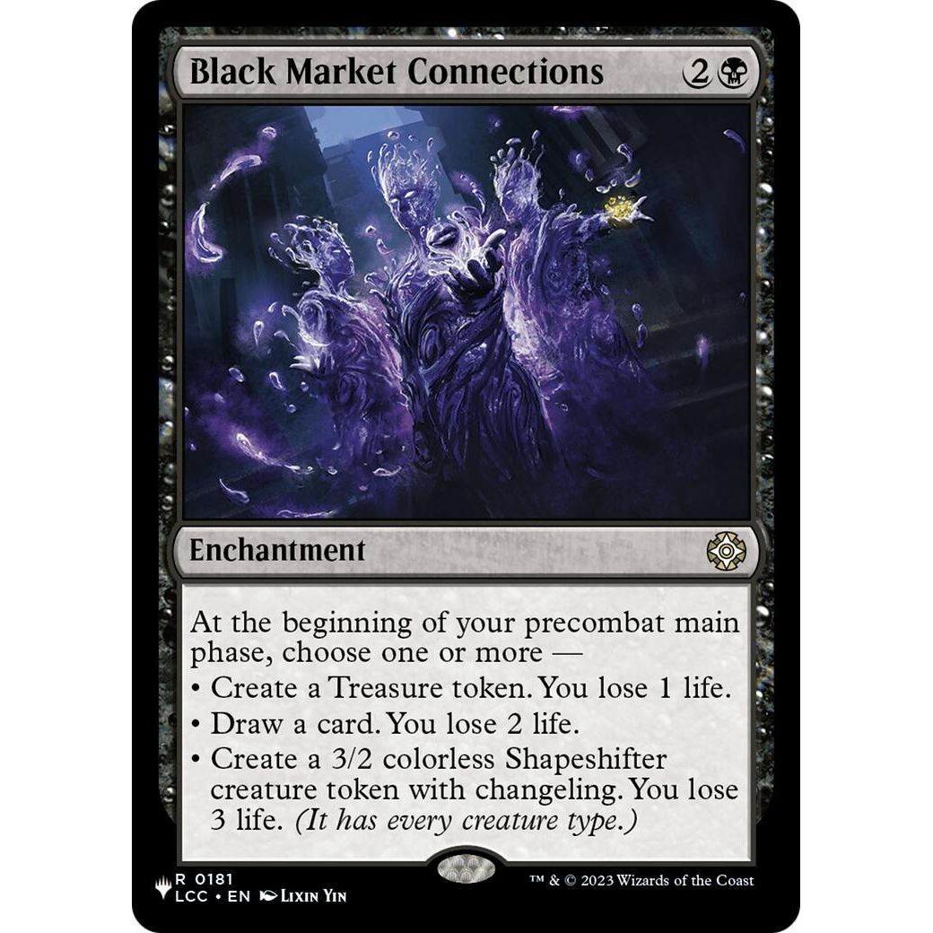 Image for Black Market Connections (181) (LIST) - Magic: The Gathering