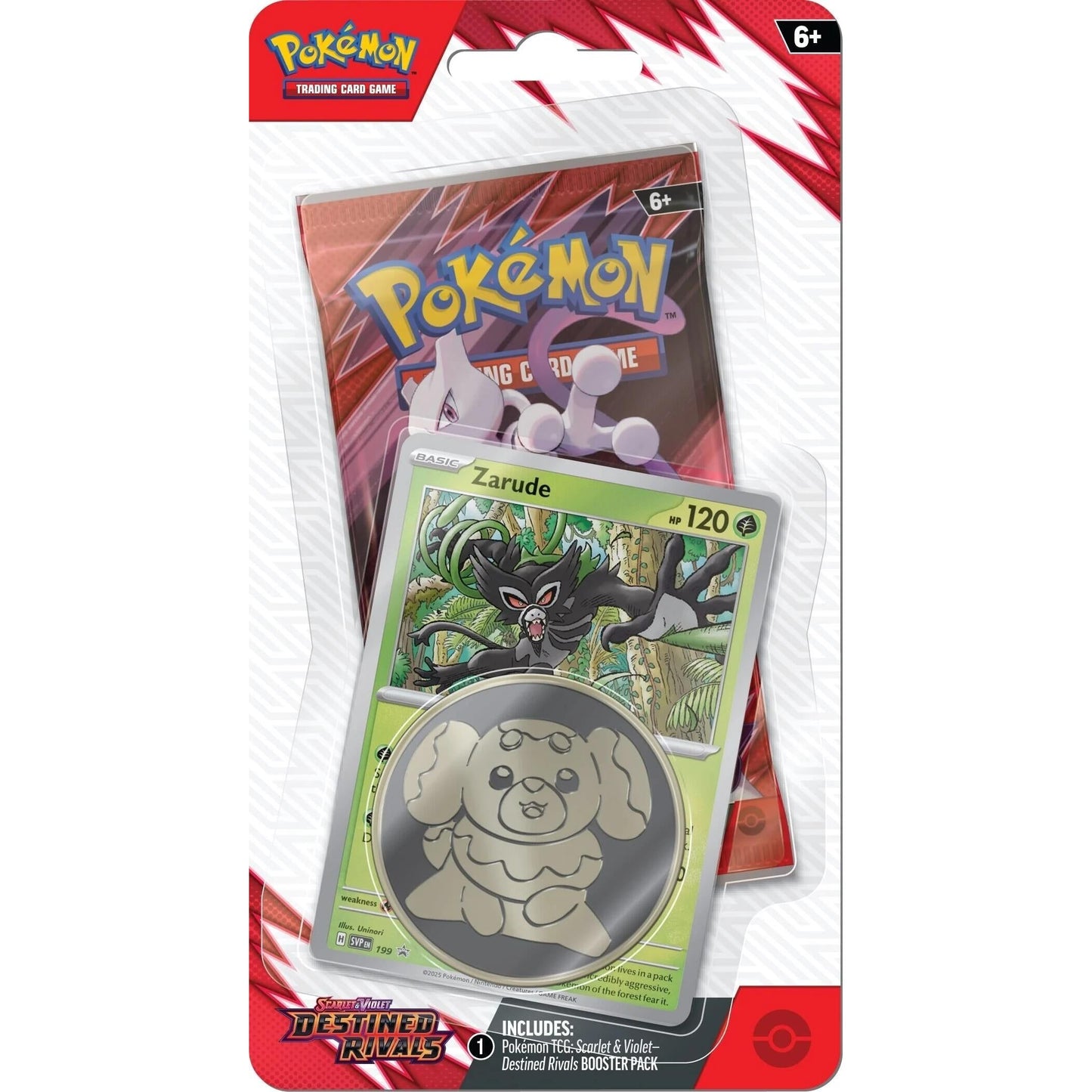 Image for Destined Rivals Single Pack Blister [Zarude] - Pokemon