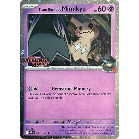 Image for Team Rocket's Mimikyu (Prerelease) (087/182) (DRI) - Pokemon
