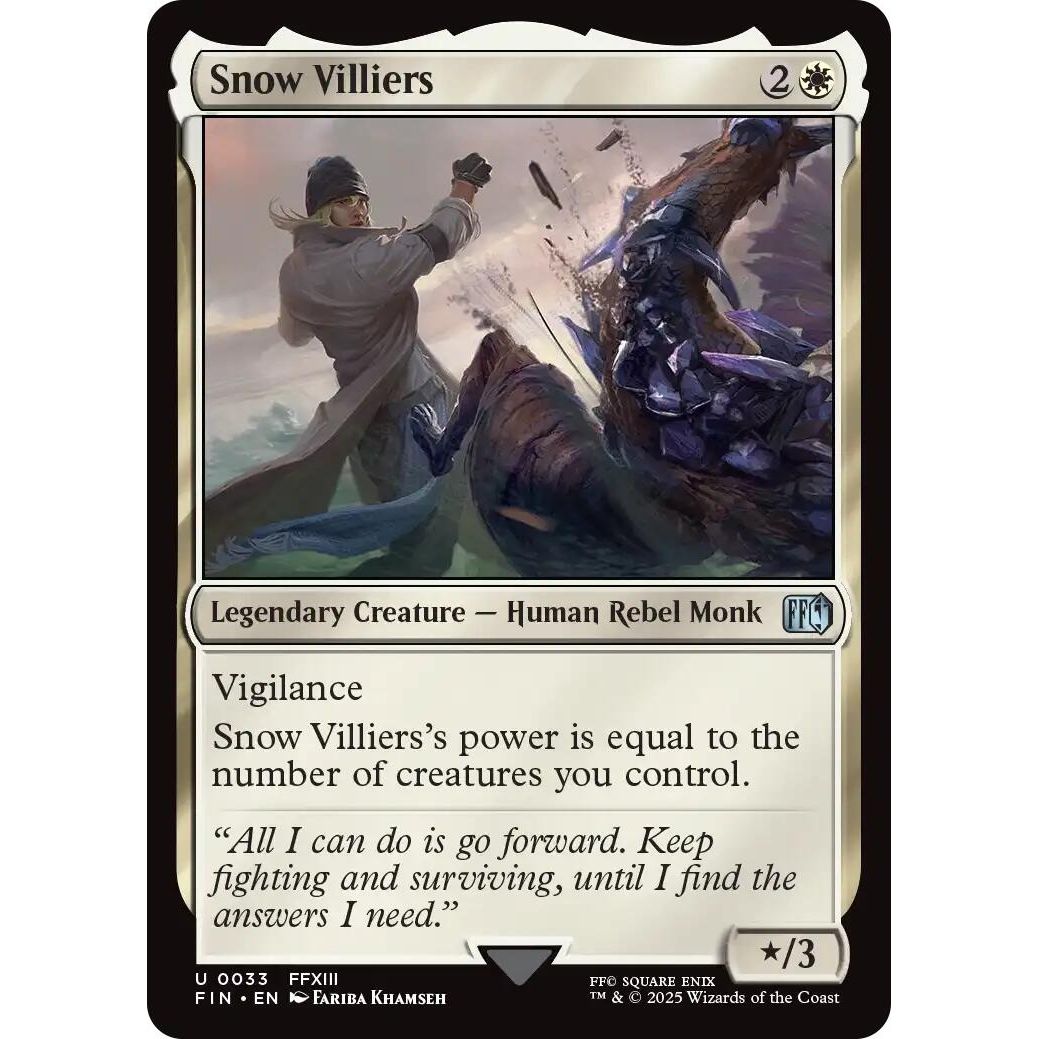 Image for Snow Villiers (33) (FIN) - Magic: The Gathering