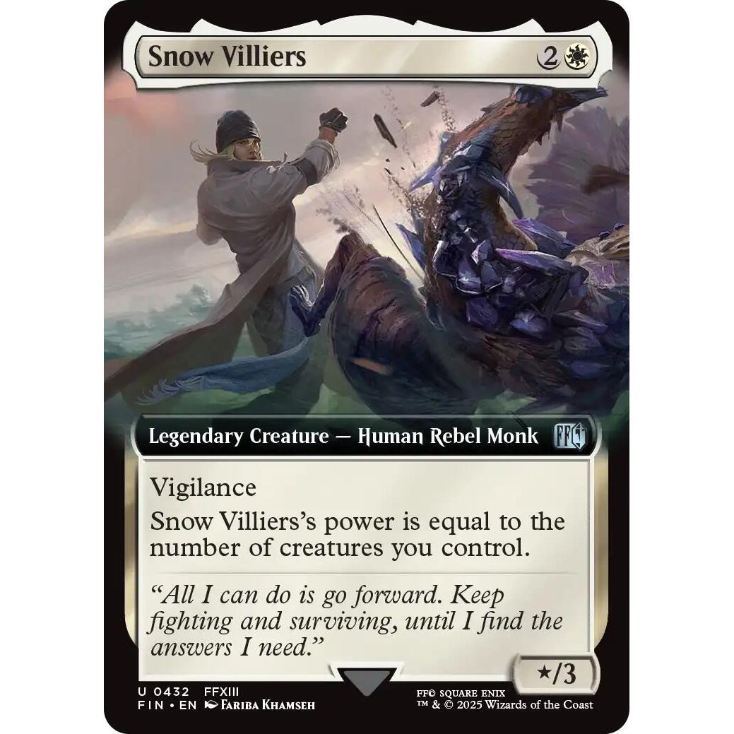 Image for Snow Villiers (Extended Art) (432) (FIN) - Magic: The Gathering
