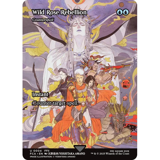 Wild Rose Rebellion - Counterspell (Showcase) (4) (FCA)