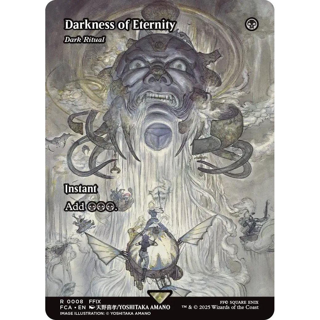 Image for Darkness of Eternity - Dark Ritual (Showcase) (8) (FCA) - Magic: The Gathering