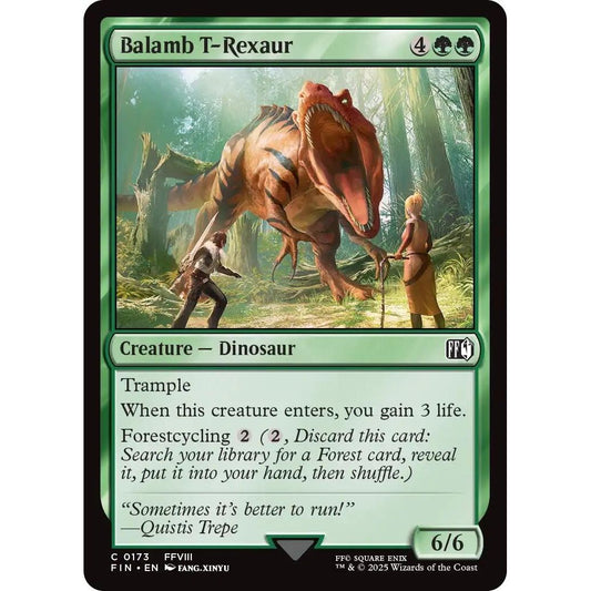 Image for Balamb T-Rexaur (173) (FIN) - Magic: The Gathering