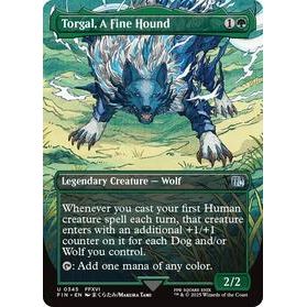 Torgal, A Fine Hound (Borderless) - Final Fantasy TCG (696)