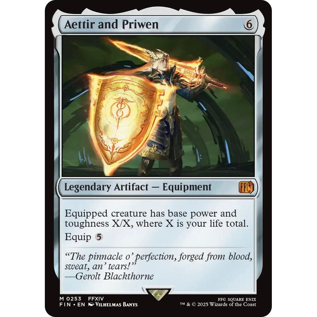 Image for Aettir and Priwen (253) (FIN) - Magic: The Gathering