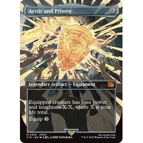 Aettir and Priwen (Borderless) - Final Fantasy TCG (700)