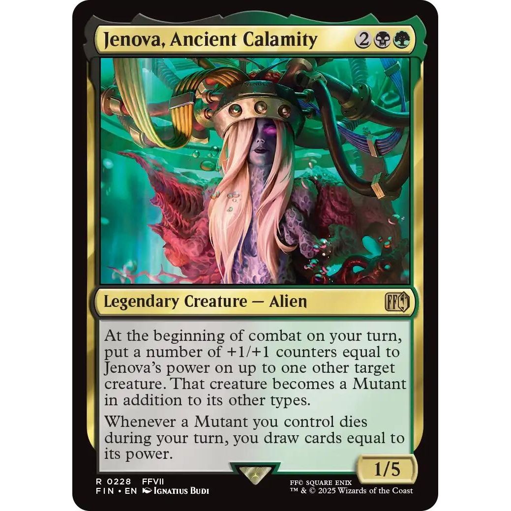 Image for Jenova, Ancient Calamity (228) (FIN) - Magic: The Gathering
