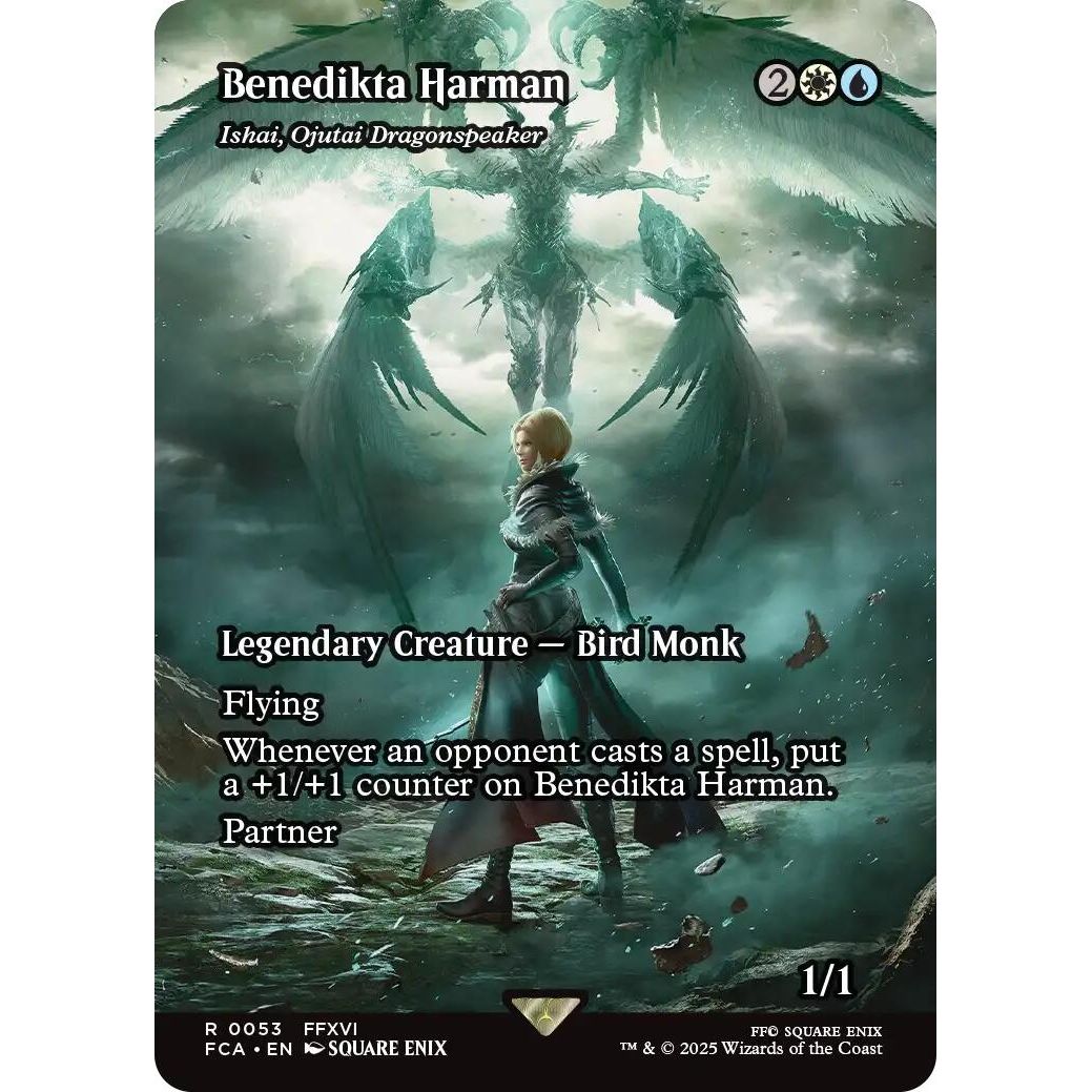 Image for Benedikta Harman - Ishai, Ojutai Dragonspeaker (Showcase) (53) (FCA) - Magic: The Gathering