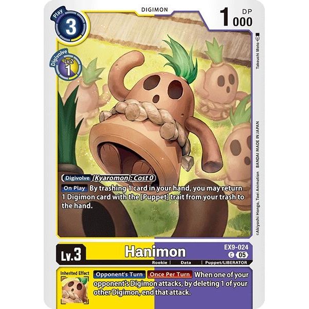 Image for Hanimon (EX9-024 C) (EX09) - Digimon Card Game