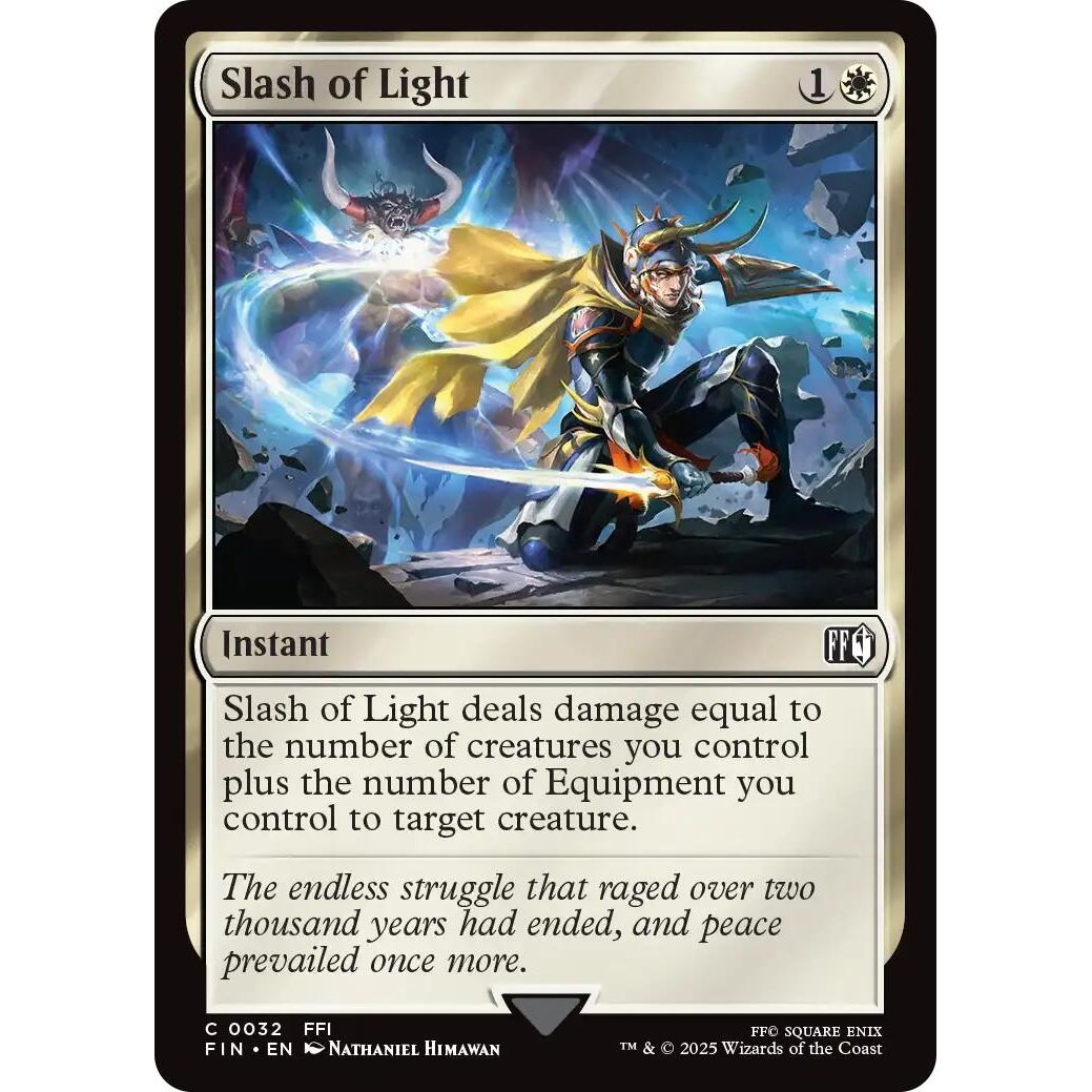 Image for Slash of Light (32) (FIN) - Magic: The Gathering