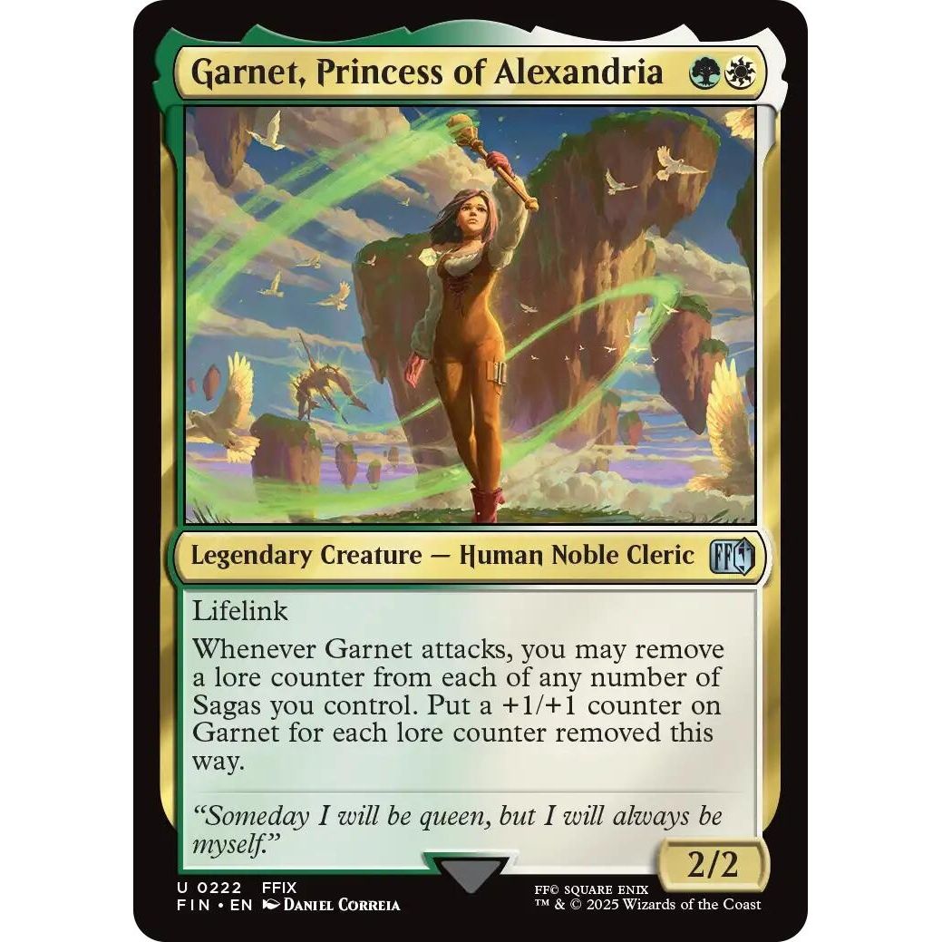 Image for Garnet, Princess of Alexandria (222) (FIN) - Magic: The Gathering