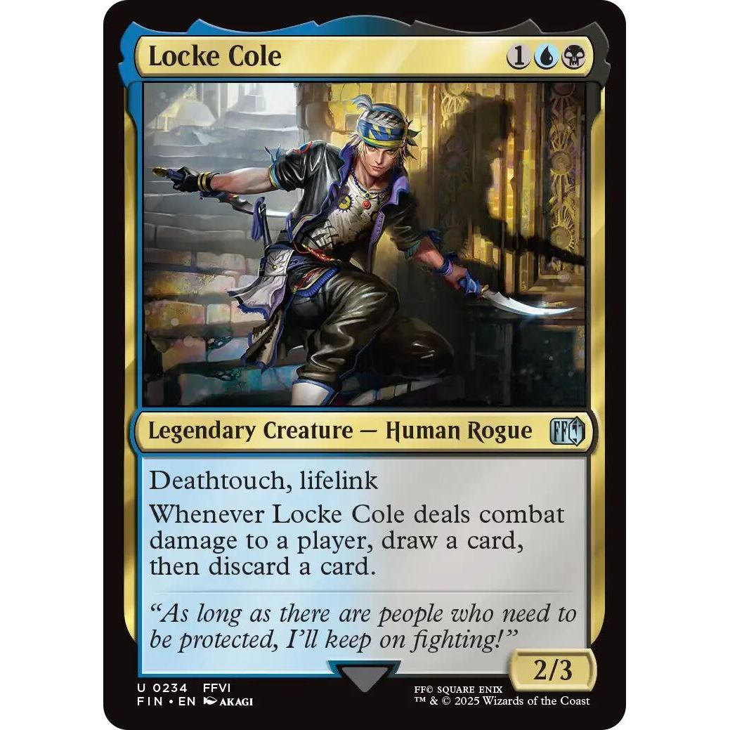 Image for Locke Cole (234) (FIN) - Magic: The Gathering