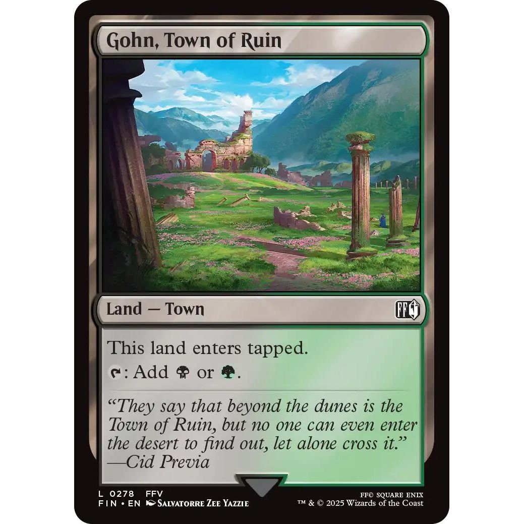Image for Gohn, Town of Ruin (278) (FIN) - Magic: The Gathering
