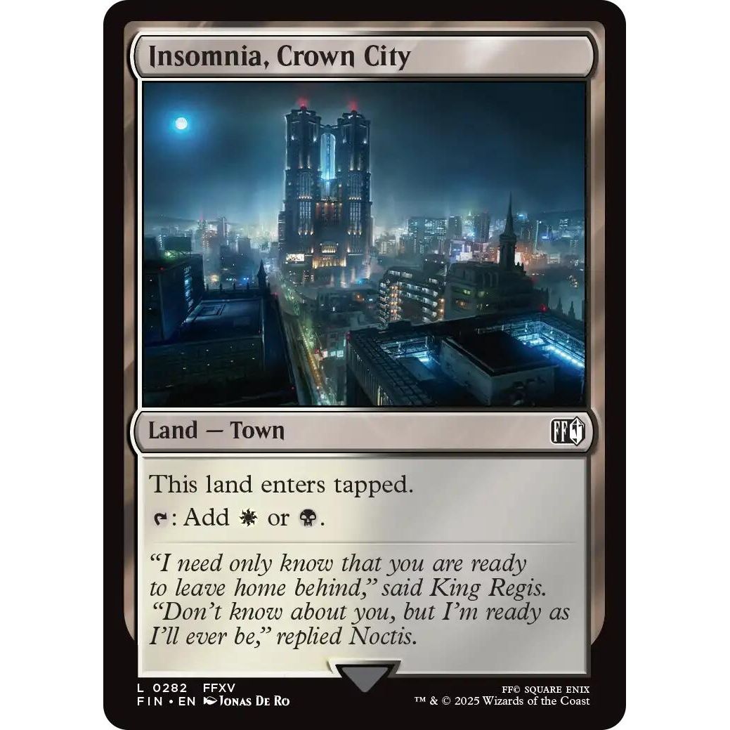 Image for Insomnia, Crown City (282) (FIN) - Magic: The Gathering