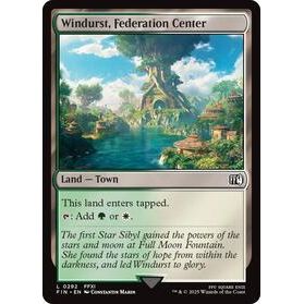 Windurst, Federation Center - Final Fantasy TCG (761)