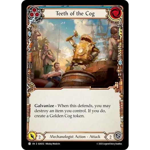 Image for Teeth of the Cog (Blue) (SEA032) - Flesh and Blood TCG
