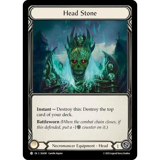 Image for Head Stone (SEA081) - Flesh and Blood TCG
