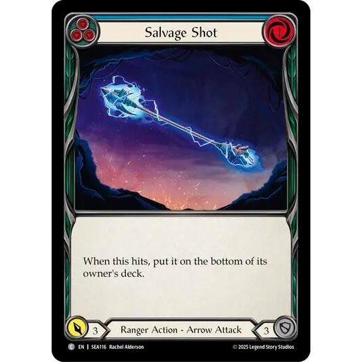 Image for Salvage Shot (Blue) (SEA116) - Flesh and Blood TCG