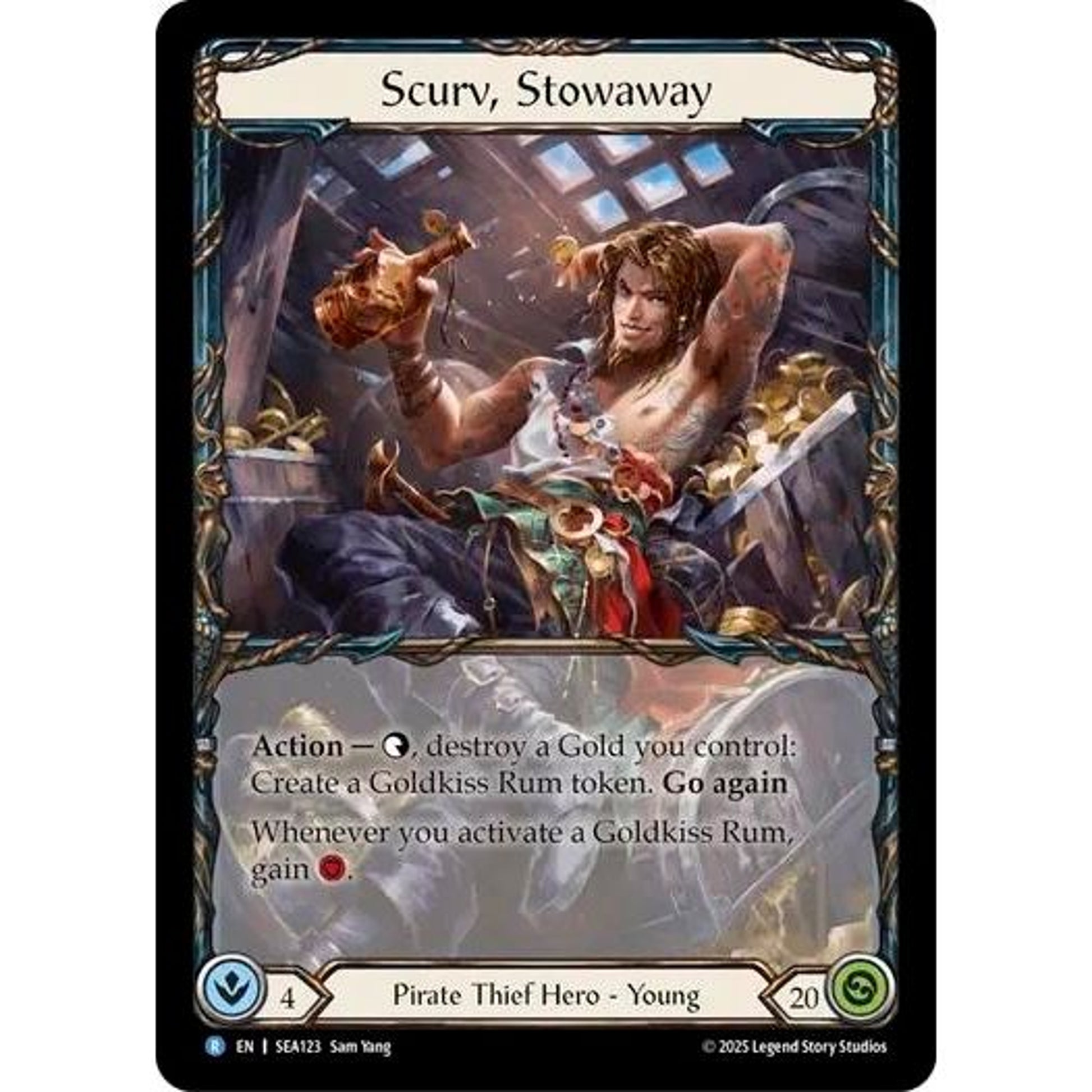 Image for Scurv, Stowaway (SEA123) - Flesh and Blood TCG