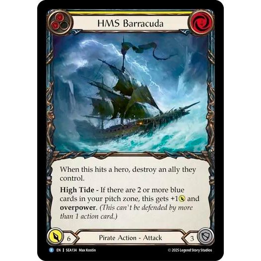 Image for HMS Barracuda (SEA134) - Flesh and Blood TCG