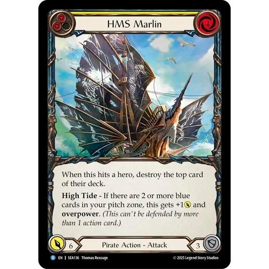 Image for HMS Marlin (SEA136) - Flesh and Blood TCG