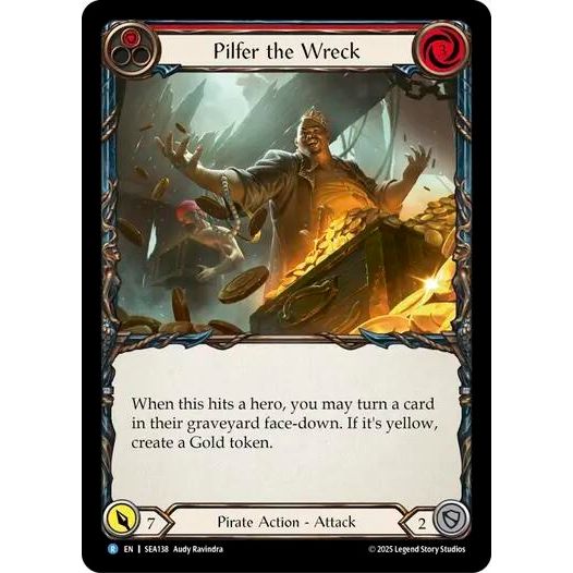 Image for Pilfer the Wreck (Red) (SEA138) - Flesh and Blood TCG