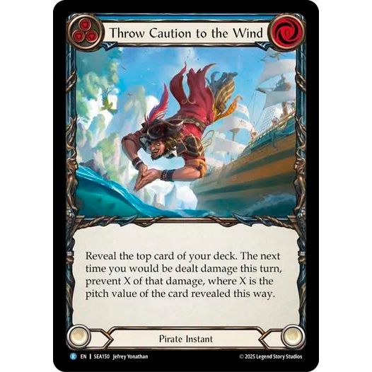 Image for Throw Caution to the Wind (SEA150) - Flesh and Blood TCG