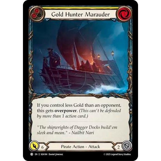 Image for Gold Hunter Marauder (SEA164) - Flesh and Blood TCG