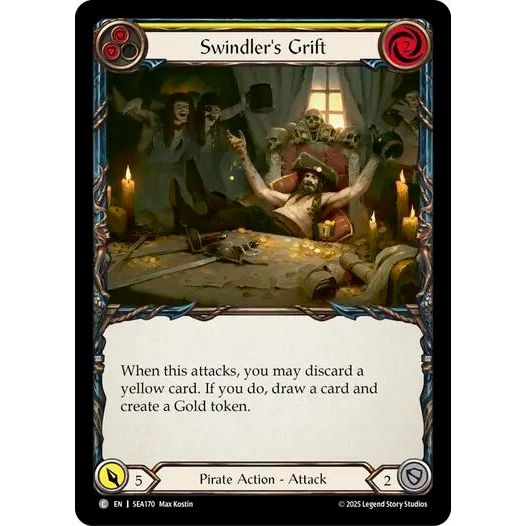 Image for Swindler's Grift (Yellow) (SEA170) - Flesh and Blood TCG