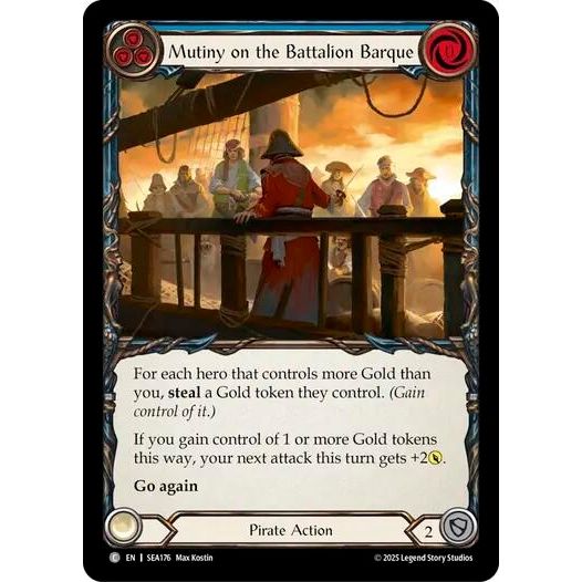 Image for Mutiny on the Battalion Barque (SEA176) - Flesh and Blood TCG