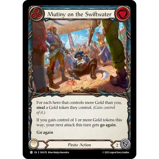 Image for Mutiny on the Swiftwater (SEA178) - Flesh and Blood TCG