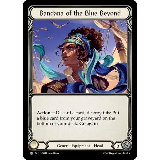 Image for Bandana of the Blue Beyonds (SEA179) - Flesh and Blood TCG